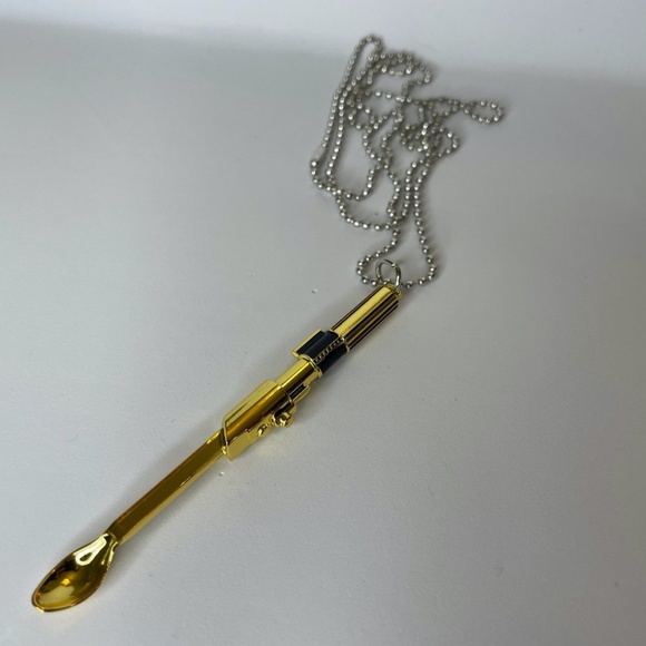 COPY - Mini spoon necklace Star Wars inspired Light Saber small tiny spoon pend… - Picture 1 of 3